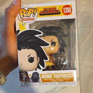 Funko Pop My Hero Academia Figure with Black and Red Details